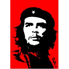 CHE GUEVARA RED, BLACK AND WHITE